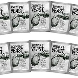 BAKE KING Brewer's Yeast for Making Wine 5gm | Fast Fermentation Wine Yeast | High Tolerance 15% V/V | 5 Sachets of 5gm Each-19