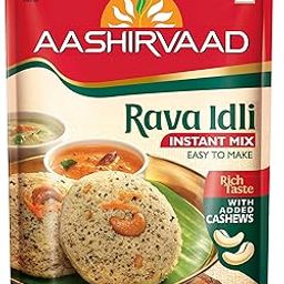 Aashirvaad Rava Idli Instant Mix, 1kg Pack, Easy to Make | 50 Rava Idlis in 3 Steps | Soft & Fluffy Idlis-image-8