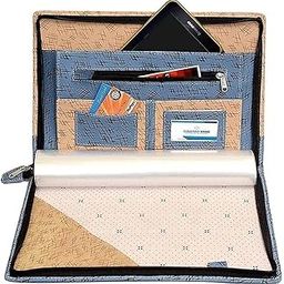 Nivi Document Chain Bag(B4 Size)/Executive Bag(20 P.P. Sheet Protector) in Jeans Design-image-55