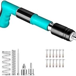 Manual Steel Nail Gun Tool | Portable Mini Nail Shooting Machine | Nail Wall Fastening Tool for Concrete, Wood | Heavy-Duty Nail Fixation Tool with 20 Nails | Woodworking Accessories-image-99