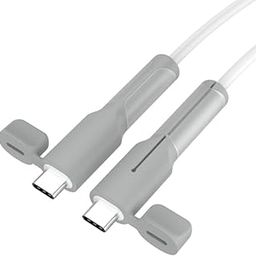 Cable End Protector ONLY SUITABLE FOR iPhone Lightning Charger Cable (Type-C to Type-C) Protective Dust Waterproof Cover Reinforced Protector Cap-image-54