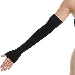 LAPLUIE Arm Compression Sleeve for Men Women(Single), 20-30 mmhg Full Arm Support, Graduated Compression Arm Brace for Pain Relief, Swelling, Edema, Post Surgery Recovery-6