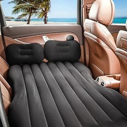 Car Inflatable Bed Matterss – Portable Travel Air Bed with Pump & Pillows for Back Seat | Waterproof, Foldable Car Bed for SUV, Sedan, Camping, Road Trips & Outdoor Resting (A-2)-image-12