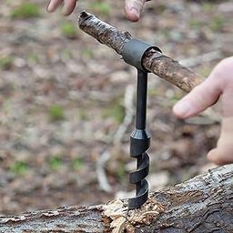 CALANDIS™ Garden Auger Drill Bit Shaft Drill Woodworking Tools Survival Outdoor Auger | Other Emergency Gear | Emergency Gear | & Hiking | Outdoor Sports-image-41