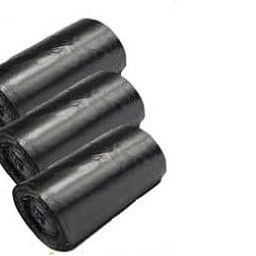 Bio Degradable Black Garbage bags 3 ROLLS 19 x 21-image-27