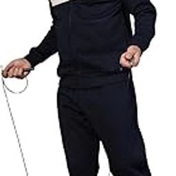 chkokko Men Winter Track Suit Zipper Set-picture-32