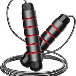 Skipping Rope Men and women and Children Exercise Rope for Exercise Workout & Weight LossTangle Free Jumping Rope for Kids Polyvinyl Chloride rope-17