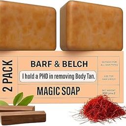 Ghar Magic Soap Tan Removal Original (200gm Pack Of 2) | Chandan & Kesar Bath Soap | Handmade Soaps For Glowing | De-tan Remover Skin Brightening For Men & Women-38