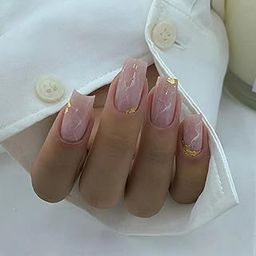 Premium Designer 24pcs Stick-on Nails set, with Easy Glue Tab application, Nails are Reusable & Unbreakable (W1452)-picture-11