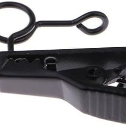 Enakshi (LABEL) Creations 8xRing Type Mini 6mm Microphone Lapel Tie Clip Holder for Chat Meeting-picture-11