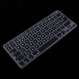 CALANDIS™ Portuguese Language Silicone Keyboard Cover Skin Protector for MacBook Black | Keyboard Protectors | Laptop & Desktop Accessories-image-56