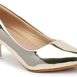 Women Stylish Slipon Pump Shoes with Stiletto Heels, Pointed Toe-8