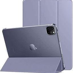Amazon Basics Smart Matte Flip Case Cover for Apple iPad Pro 4th Gen 2022 /3rd Gen 2021 /2nd Gen 2020 (11 Inch)| Trifold Stand, Hard Back (Lavender)-13