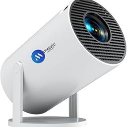 Maizic Smarthome 720p HD Resolution with 440 Smart LED Projector, Built-in Streaming Apps(Netflix, Prime Video, Hotstar), Screen Mirroring, 2000 Lumens, 3 Watts Speaker (White)-18