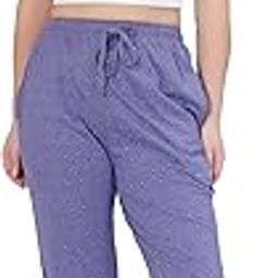 Printed Pajama for Women | S.Blue Printed Hosiery Pajama-picture-12