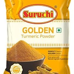 Suruchi Golden Turmeric Powder - 50g | Pure Haldi Powder (Curcumin) | Rich Color and Flavor | Perfect for Cooking, Health Benefits (Pack of 1)-image-50