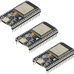 3pcs ESP-WROOM-32 ESP32 ESP-32S Development Board Type-C USB Module 2.4GHz Dual-Mode WiFi + Bluetooth Dual Cores Microcontroller for Arduino IDE-67