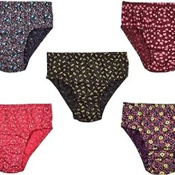MYNA Women's Printed Panties | 100% Cotton | 5-Pack Multicolor Combo | Mid-Rise | Soft and Durable Fabric with a Stylish Design and Great Coverage-picture-55