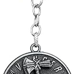 Marvel Keychain thor keychain stormbreaker rotating spinning Avengers Keychains | Stylish Avenger KeyChain marvel | trend avengers keyChain Avengers | Key Chain for Home | Stylish thor hammer keychain-picture-12
