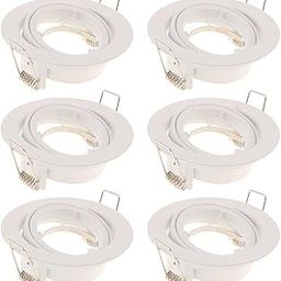 VELURA 6Pcs MR16/GU10 Light Bracket Holder for Spotlight Daylight Ceiling Downlight|6 Piece Light Holder| Chandeliers & Ceiling Fixtures| Lamps, Lighting & Ceiling Fans-picture-32