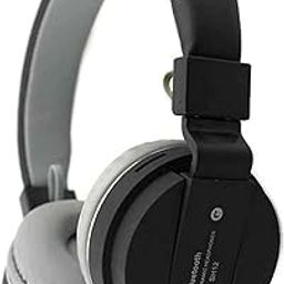 Decorhomz Over Ear Wireless SH-12 Earphone/Headphone/Bluetooth & Headset with Mic (Black)-picture-2