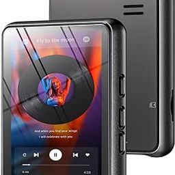 64GB MP3 Player Bluetooth 5.3 Touch Screen Music Player Portable mp3 Player with Speakers high Fidelity Lossless Sound Quality mp3 FM Radio Recording e-Book-13