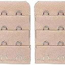 LOURYN KOULYN® Bra Hook Extender- 2 & 3 Hooks Without Elastic Bra Extensions Combo (Free Size)-image-54