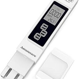 Amazecare Digital TDS Meter & EC Meter, for Water Quality Testing with Carry Case-1