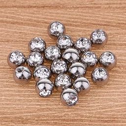CALANDIS™ 20 PCS Stainless Steel Piercing Jewelry Replacement Ball 1.6 x 5mm | Body Piercing Jewelry | Body Jewelry | Fashion Jewelry-image-3