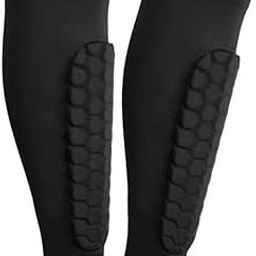 Aowin 1 Pair Shin Guards Pad,Football Shin Pads for Kids Youth Adult,Lightweight Shin Guards Sleeves,Shin Defender with Honeycomb Compression Sleeve for Outdoor Sports,Reduce Shocks & Injuries(M）-image-31