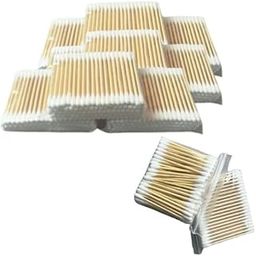 Ear buds100 stick ear buds swabs for cleaning ear baby care double side cotton 100% pure cotton-25