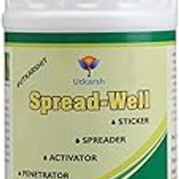 Utkarsh Spread-Well | Normal Spreader, Sticker, Activator for Plants, Non-Ionic Silicone Based Plant Input, Organic Spreader For Seeds and Fertilizers | 1 Litre; Pack of 1-image-12