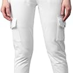 Slim FIT Cargo White-image-37