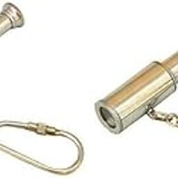Solid Brass Telescope/Pirate Spyglass Keychain - Set of 2-picture-45