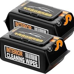 Yelona Car Interior Cleaning Wipes | Dashboard, Console & Steering Cleaner | Streak-Free, Non-Greasy | Fresh Scent | Safe for Plastic, Vinyl, Rubber & Touchscreens (160 Wipes)-image-9