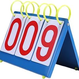 SAZ DEKOR Soccer Football Substitution Board Portable for Volleyball Baseball Football Three Digit Number-picture-2