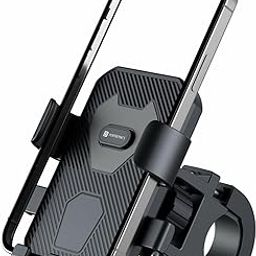 Portronics Mobike 4 Bike Phone Mount with 360° Rotational, Strong Hold for Bicycle, Motorcycle Compatible with 4.7 to 6.8 inch Devices(Black)-11