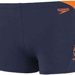 India Men's Shorts (810855C840_Navy 34/ Pure Orange_42)-23