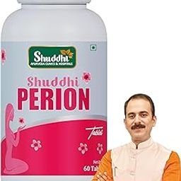 Shuddhi Perion Tablets | Ayurvedic Tablets For Periods | Women Wellness Remedy, 60 Veg Tablets-image-88