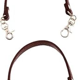 CALANDIS™ 2Pieces PU Leather Short Handbag Bag Strap Replacement Purse Handle Coffee | Womens Handbags & Bags-image-78