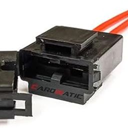 CAROMATIC® Universal Automotive Blade Fuse Holder with Wire, Set of 2, Premium Heavy Duty - For Cars & Bikes-image-43