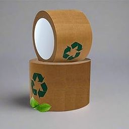 SECUREMENT® Eco-Friendly Kraft Paper Tape, Biodegradable Kraft Paper Tape, Recyclable Writable Packing Tape, Non-Coated Surface for Masking, Sealing (50 mtr length) (2" inch, 1 Tape Roll)-image-78