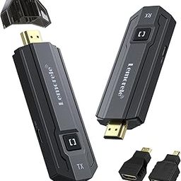 Lemorele Wireless HDMI Transmitter and Receiver Kit Support 1080P@60Hz HD Transmit up to 164FT, Wireless HDMI Extender Plug and Play, Streaming Video Audio for Laptop, DSLR, PC, Projector, HDTV-18
