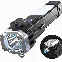 DAKMO Multipurpose 8 in 1 Rechargeable Torch Light - Portable Pocket Torch Light-picture-46