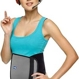 Dyna Tummy Trimmer Belt-9 Inch-(Waist Trimmer, Slimming and Abdominal Belt for Men & Women) (X-Large(for Waist Circumference of 100-110 cm)) Grey-image-63