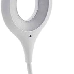 DEVHEART USB Intelligent Voice Control Night Light, LED Study Desk Table Lamp, Protable Smart Led dask Reading lamp Activated and Sleep USB Lights (White) (Pack of 1)-6
