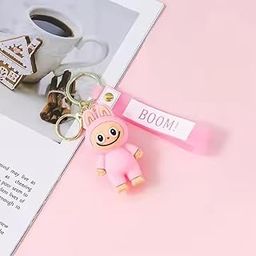 Labubu Keychain for Boys & Girls – Cute Strap Key Chain Gift, Ideal for Girlfriend, Boyfriend, Couples, Friends, Bag & Bike Accessory (Pack of 1) (Multicolor)-image-73