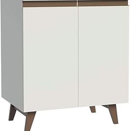 Madesa Modular Kitchen Cabinet with Ample Storage 70 Cm Wide, 1 Cabinet - White-image-19