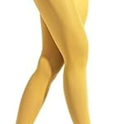 Non Transparent Solid Premium Nylon Opaque Stockings Cum Footed Dance Stockings Tights/Pantyhose Leggings For Women's & Girls -size fits for -24"-32" Waist-image-1