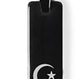 Islamic Black Necklace for Men | 99 names of Allah Necklace, Allah in Arabic Necklace, Ayatul Kursi Necklace, Moon and Star Necklace-image-11
